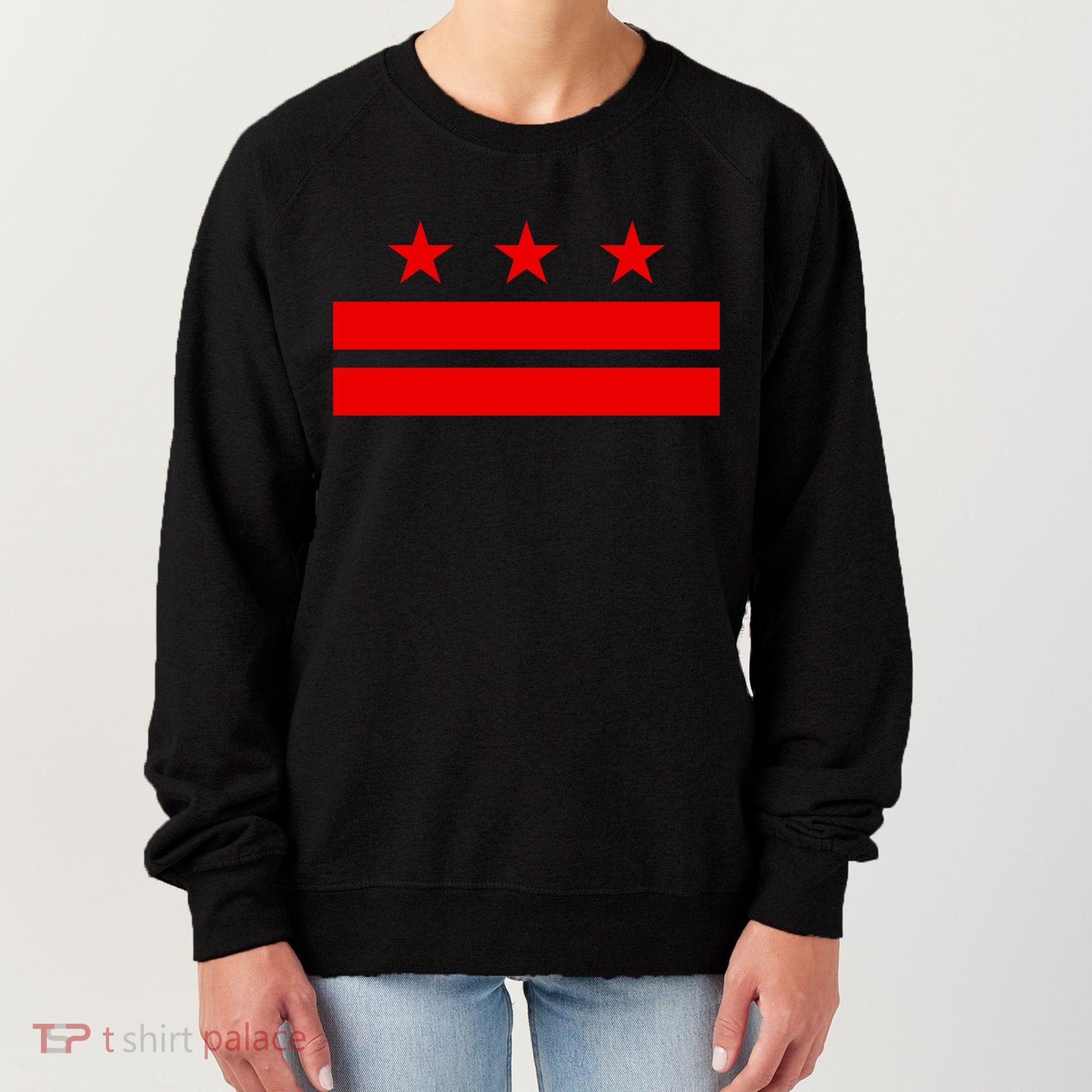 Washington Dc Flag D.C. Capitol Women's Sweatshirt