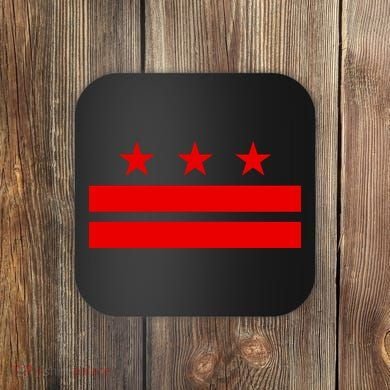 Washington Dc Flag D.C. Capitol Coaster