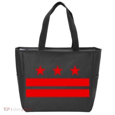 Washington Dc Flag D.C. Capitol Tote Bag