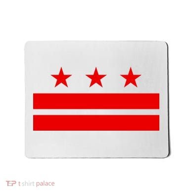 Washington Dc Flag D.C. Capitol Mousepad