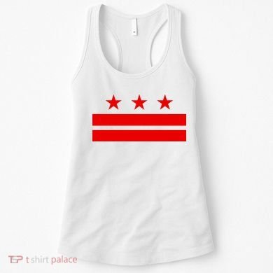 Washington Dc Flag D.C. Capitol Women's Tank Top