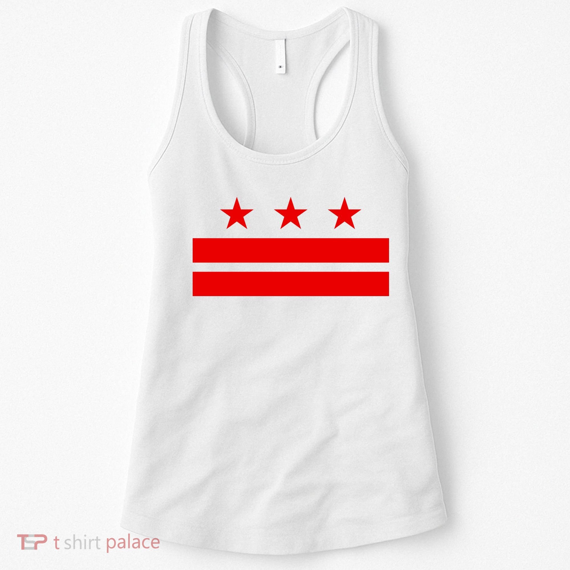 Washington Dc Flag D.C. Capitol Women's Tank Top