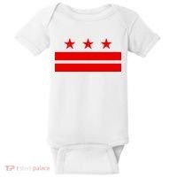 Washington Dc Flag D.C. Capitol Baby Bodysuit thumb 0