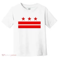 Washington Dc Flag D.C. Capitol Toddler T-Shirt thumb 0