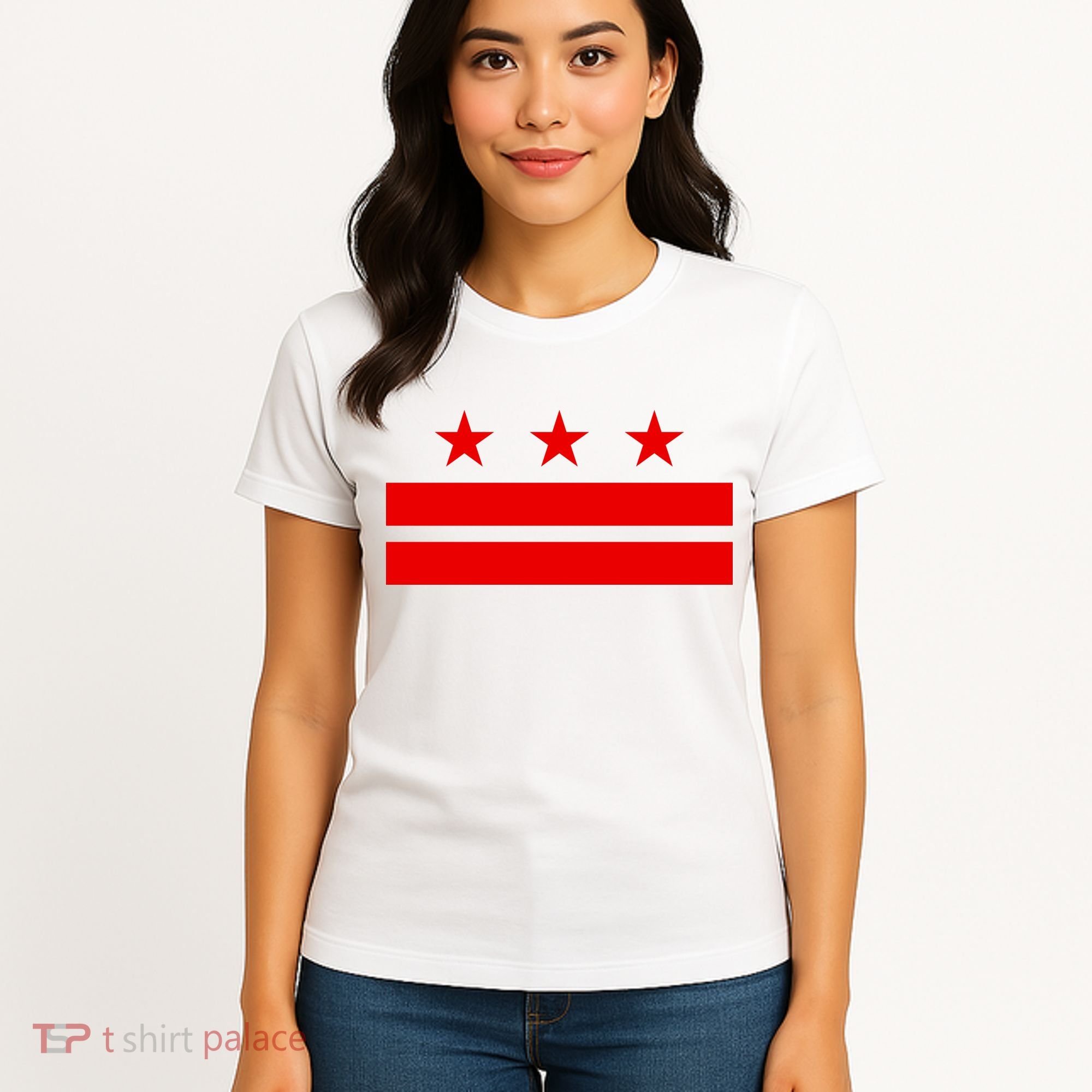 Washington Dc Flag D.C. Capitol Women's T-Shirt