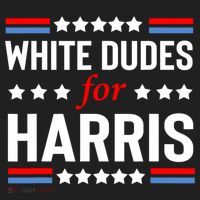 White Dudes For Harris 2024 For President Women's Sweatshirt thumb 2