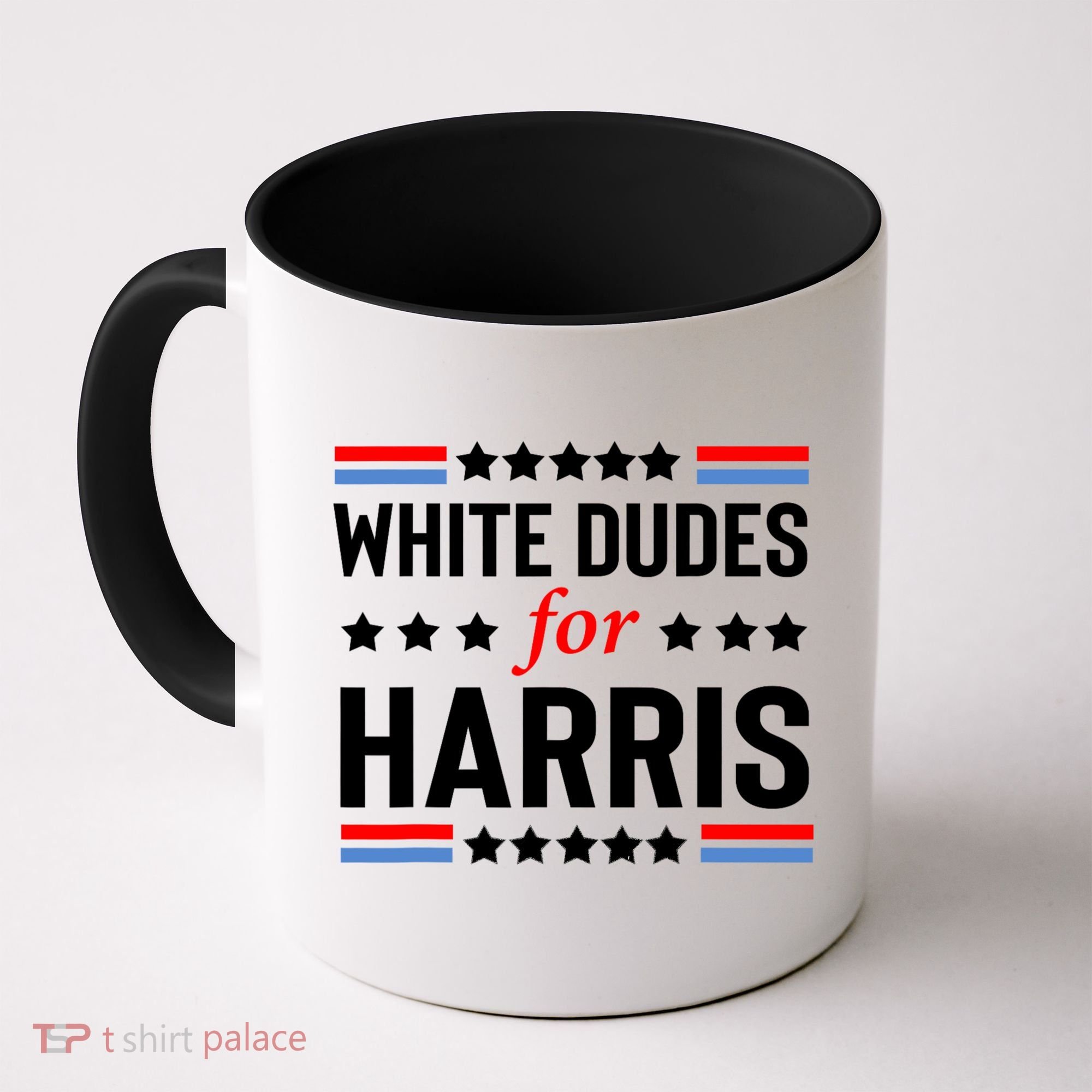 White Dudes For Harris 2024 For President Coffee Mug