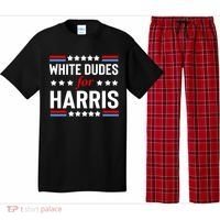 White Dudes For Harris 2024 For President Pajama Set thumb 0