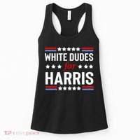 White Dudes For Harris 2024 For President Women's Tank Top thumb 0
