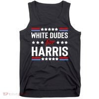 White Dudes For Harris 2024 For President Tank Top thumb 0