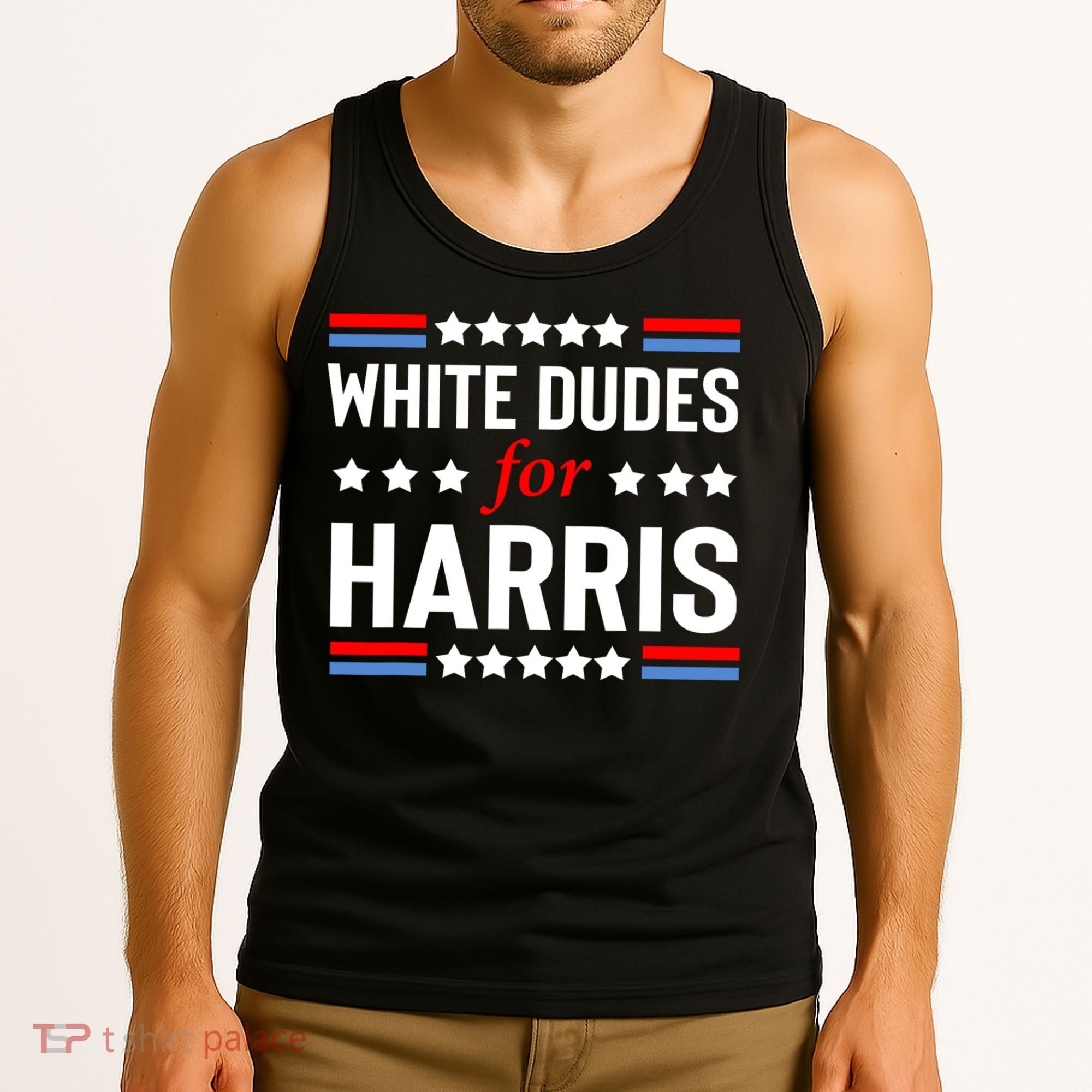 White Dudes For Harris 2024 For President Tank Top