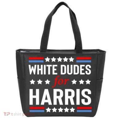 White Dudes For Harris 2024 For President Tote Bag