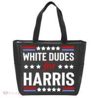 White Dudes For Harris 2024 For President Tote Bag thumb 0