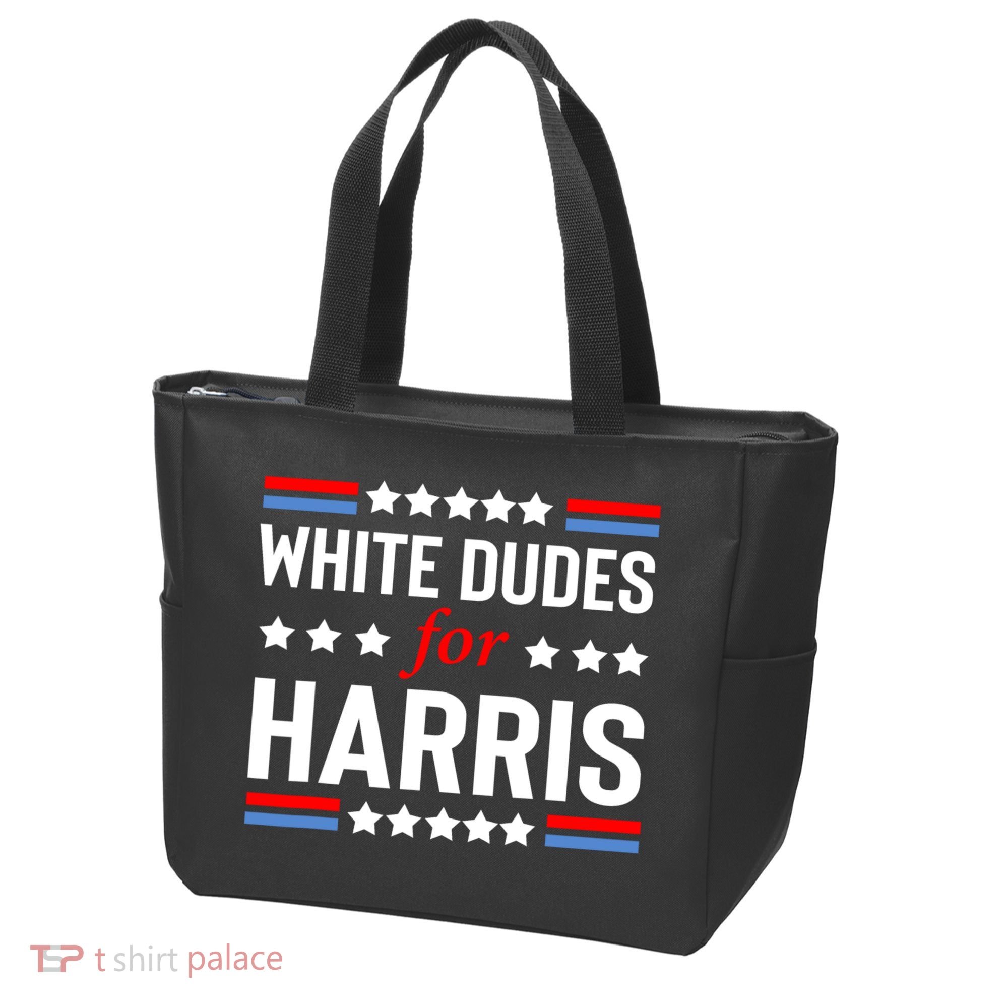 White Dudes For Harris 2024 For President Tote Bag