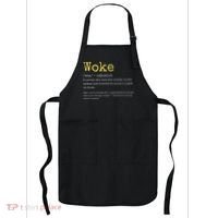 Woke Definition Funny New Thinking Politically Informed Apron thumb 0