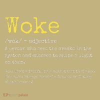 Woke Definition Funny New Thinking Politically Informed Hoodie thumb 7