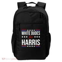 White Dudes For Kamala Harris Election Backpack thumb 0