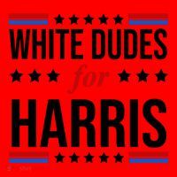 White Dudes For Kamala Harris Election Santa Hat thumb 1