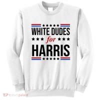 White Dudes For Kamala Harris Election Sweatshirt thumb 0