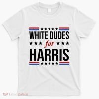 White Dudes For Kamala Harris Election T-Shirt thumb 0