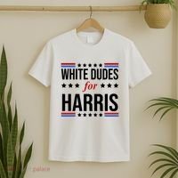White Dudes For Kamala Harris Election T-Shirt thumb 2