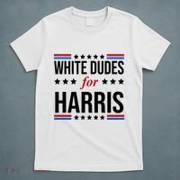 White Dudes For Kamala Harris Election T-Shirt thumb 5