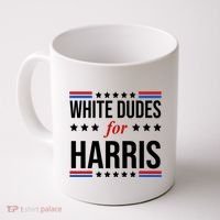 White Dudes For Kamala Harris Election Coffee Mug thumb 0