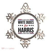 White Dudes For Kamala Harris Election Ornament thumb 0