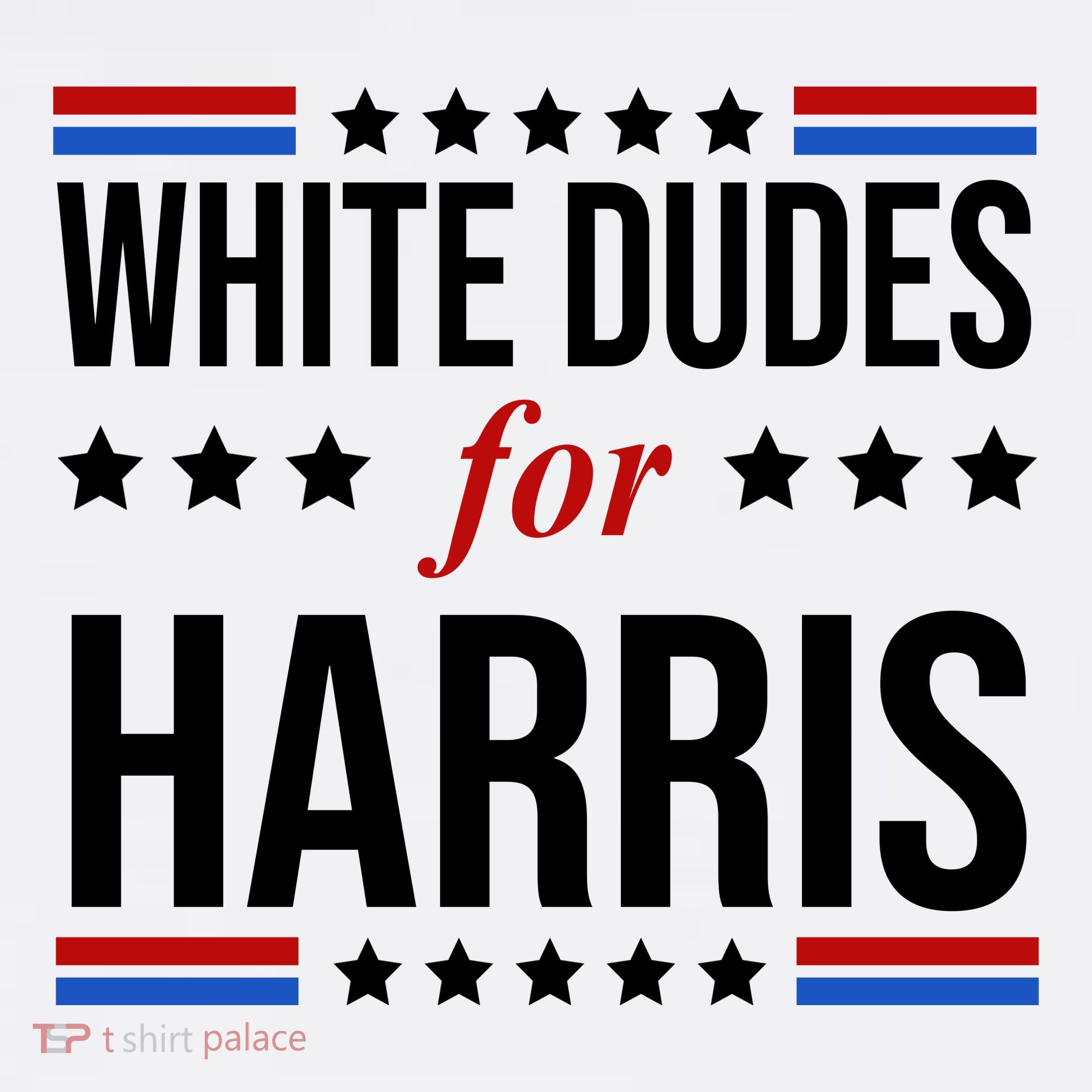 White Dudes For Kamala Harris Election Ornament