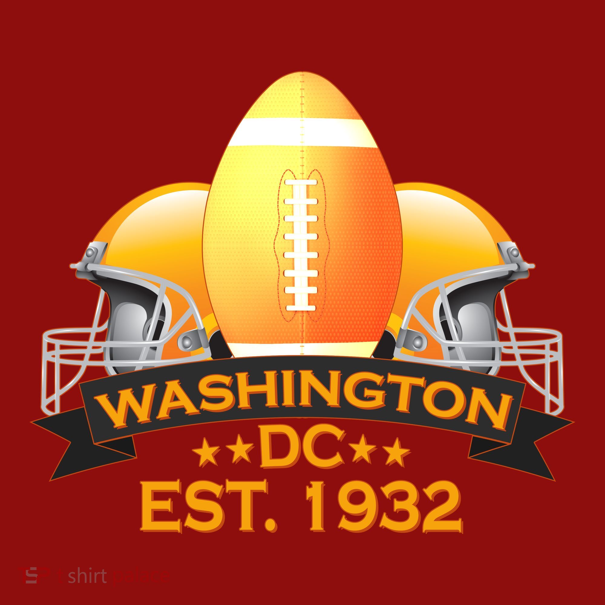 Washington DC Football EST 1932 Long Sleeve Shirt