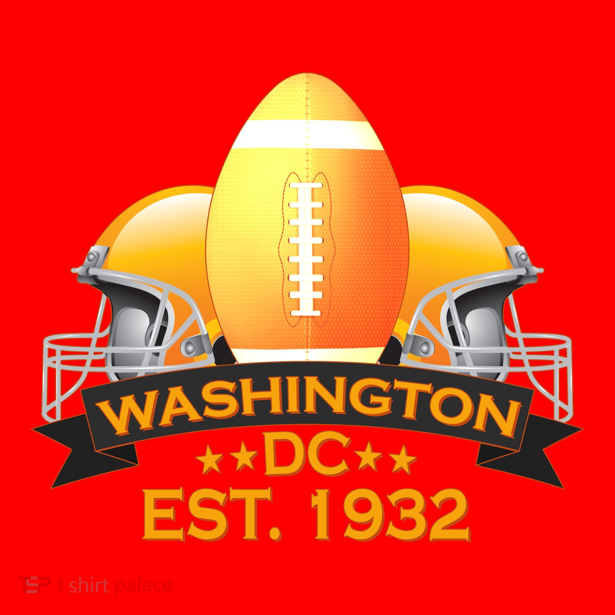 Washington DC Football EST 1932 Santa Hat