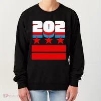 Washington Dc Flag Women's Sweatshirt thumb 0