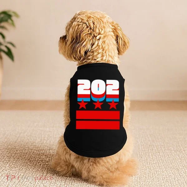 Washington Dc Flag Doggie Tank