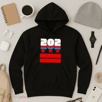 Washington Dc Flag Hoodie thumb 3