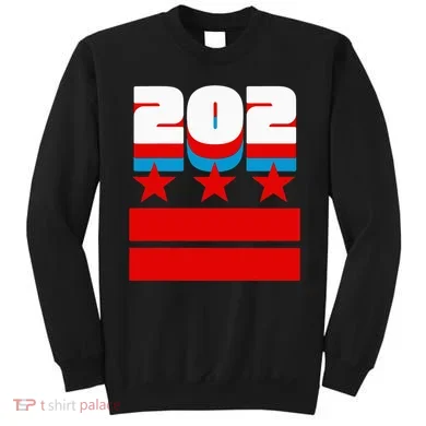 Washington Dc Flag Sweatshirt