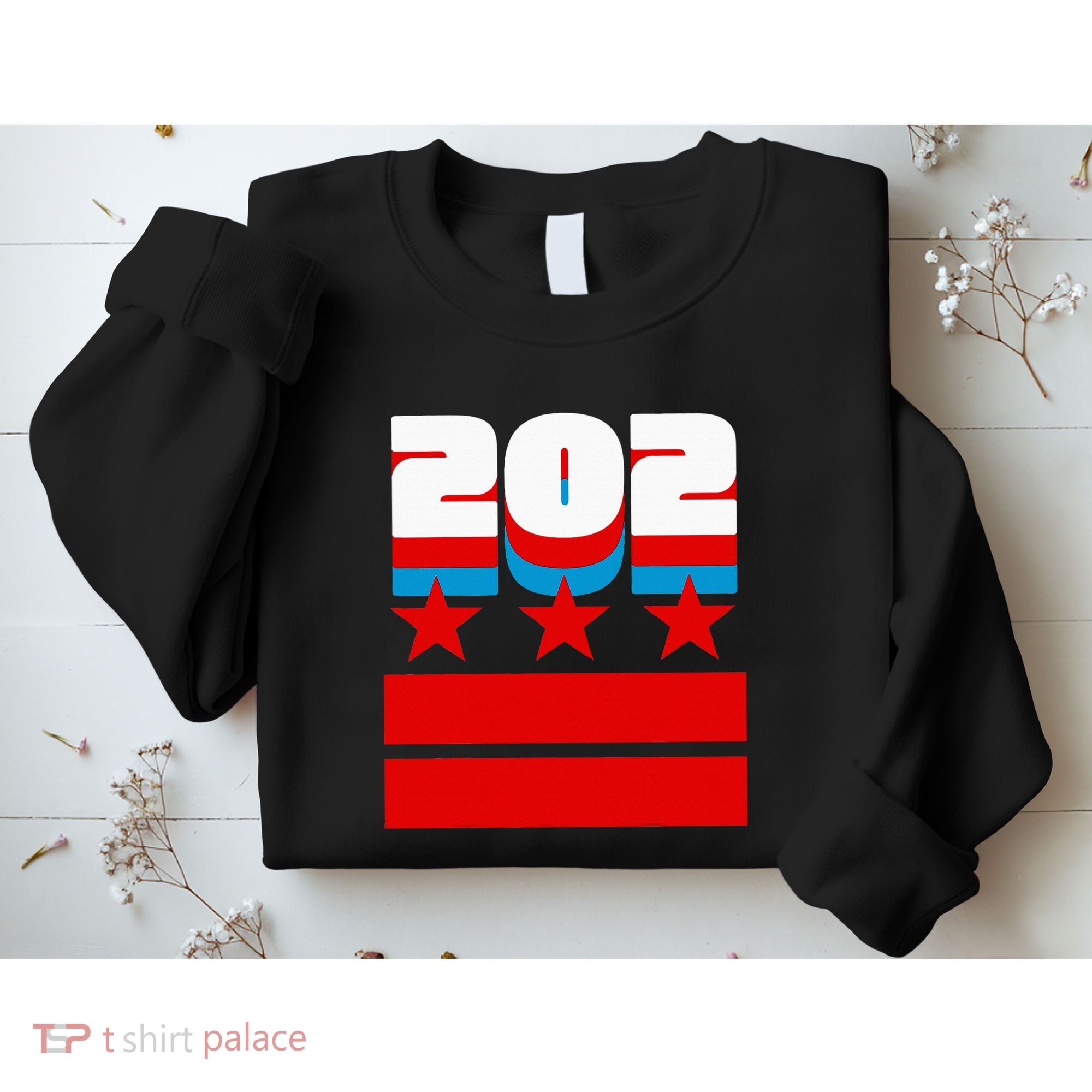 Washington Dc Flag Sweatshirt