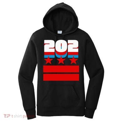 Washington Dc Flag Women's Hoodie