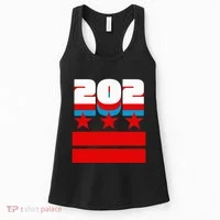 Washington Dc Flag Women's Tank Top thumb 0