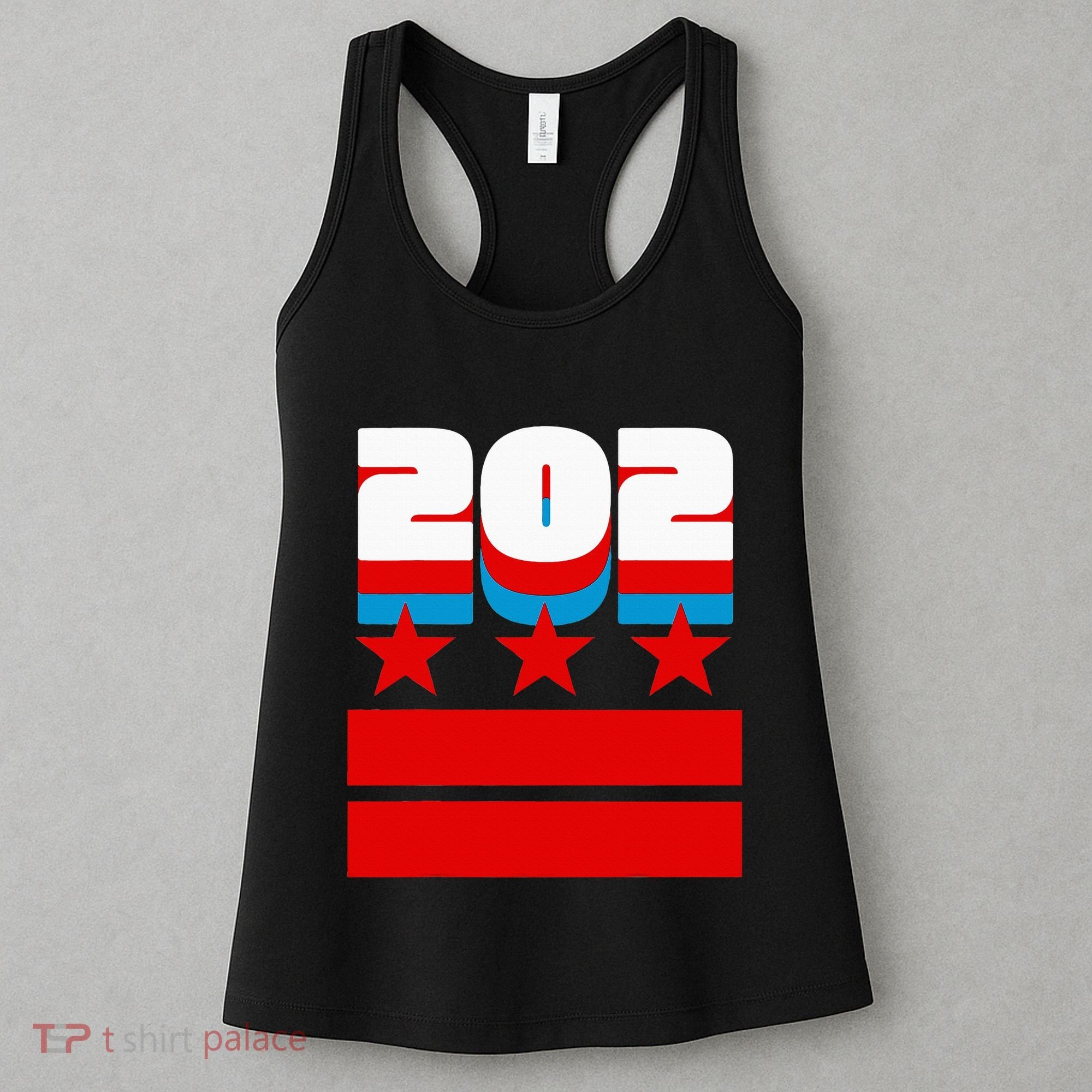 Washington Dc Flag Women's Tank Top