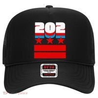 Washington Dc Flag Hat thumb 0