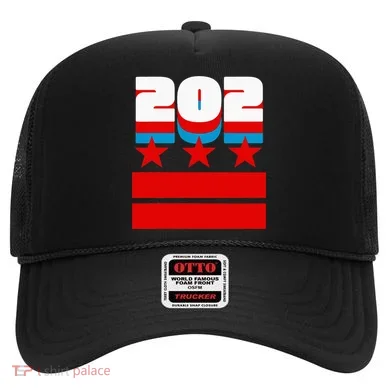 Washington Dc Flag Hat