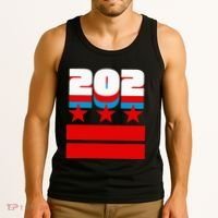 Washington Dc Flag Tank Top thumb 3
