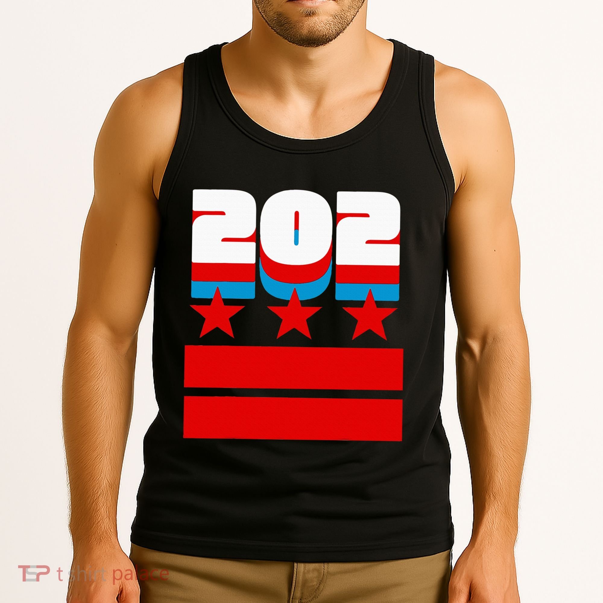 Washington Dc Flag Tank Top