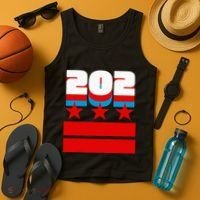 Washington Dc Flag Tank Top thumb 4