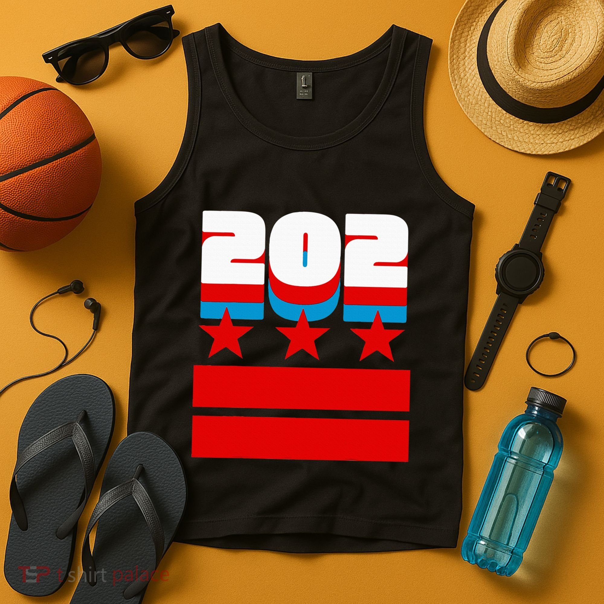 Washington Dc Flag Tank Top