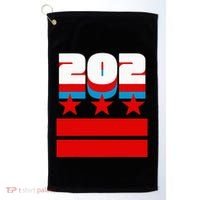 Washington Dc Flag Golf Towel thumb 0