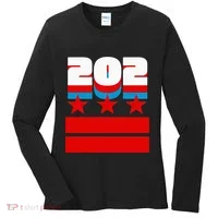 Washington Dc Flag Women's Long Sleeve Shirt thumb 0