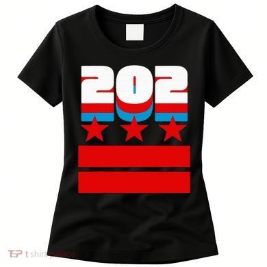 Washington Dc Flag Women's T-Shirt