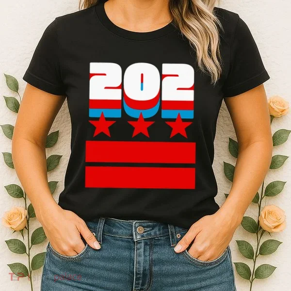 Washington Dc Flag Women's T-Shirt
