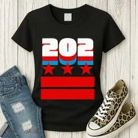 Washington Dc Flag Women's T-Shirt thumb 3